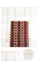 Afbeelding in Gallery-weergave laden, RED BEIGE RUG | 65 x 90 CM | CUSTOM SIZE