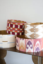 Afbeelding in Gallery-weergave laden, Larsen Olive Green Blue Lampshade | Ø30 cm & Ø40 cm