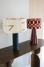 Afbeelding in Gallery-weergave laden, Larsen Olive Green Blue Lampshade | Ø30 cm & Ø40 cm