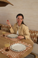 Afbeelding in Gallery-weergave laden, Placemat rust stripe
