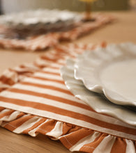 Afbeelding in Gallery-weergave laden, Placemat rust stripe
